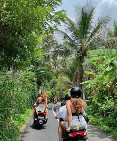Scooters through the jungle
